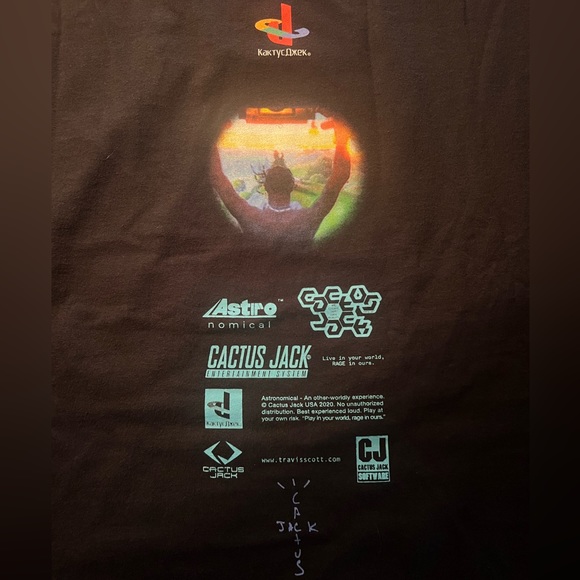 Travis Scott fortnite XL tee - Picture 1 of 5